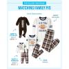 imageThe Childrens Place Baby Family Matching Football Pajama Sets CottonTis the Season