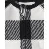 imageThe Childrens Place Baby Family Matching Holiday Pajama Sets FleeceBlackWhite Check