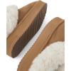 imageThe Childrens Place Girls IndoorOutdoor Comfy SlipOn Platform Shoe Faux Fur LinedTan