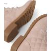 imageThe Childrens Place Girls Lace Up Combat BootPink Quilted