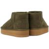 imageThe Childrens Place Girls Mini Ankle Platform Boot FauxFur LinedOlive
