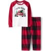 imageThe Childrens Place Baby Family Matching Holiday Pajama Sets FleeceChristmas Truck