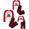 imageThe Childrens Place Baby Family Matching Holiday Pajama Sets FleeceRed Tis the Season