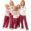 imageThe Childrens Place Baby and Kids Sibling Matching Christmas Pajama Sets FleeceCousin Crew 2023