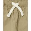 imageThe Childrens Place Baby Boys and Toddler Stretch Pull on Jogger PantsFlaxNew Navy 2 Pack