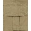 imageThe Childrens Place Baby Toddler Boys Pull on Cargo PantsFlaxNew Navy 2 Pack