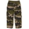 imageThe Childrens Place Baby Toddler Boys Pull on Cargo PantsOlive Camo Single