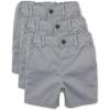 imageThe Childrens Place Baby Boys Chino ShortsFin Gray 3pack