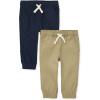 Flax/New Navy 2 Pack