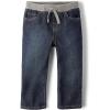 imageThe Childrens Place Boys Baby and Toddler Pull on Straight JeansLiberty Blue