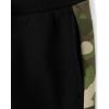 imageThe Childrens Place Boys Active Fleece Jogger PantsBlackCamo