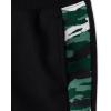 imageThe Childrens Place Boys Active Fleece Jogger PantsBlackGreen Camo Stripe