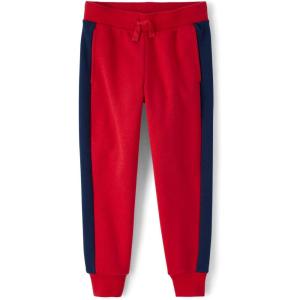 imageThe Childrens Place Boys Active Fleece Jogger PantsRubyTidal