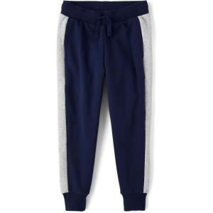 imageThe Childrens Place Boys Active Fleece Jogger PantsTidalGrey
