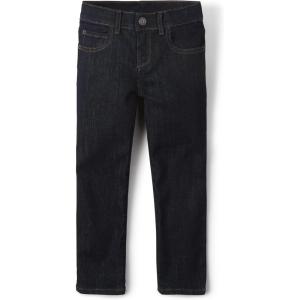 imageThe Childrens Place Boys Stretch Straight Leg JeansDk Rinse Wash Single