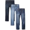imageThe Childrens Place Boys Multipack Basic Straight Leg JeansCarbon WashDeep Blue WashDark Juptier 3pack
