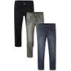 Black Wash/Dark Gray Wash/Vintage Wash 3-pack