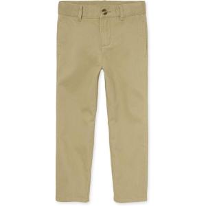 imageThe Childrens Place Boys Stretch Chino PantsFlax Single