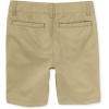 imageThe Childrens Place Boys Stretch Chino ShortsFlaxNew Navy 6pack