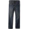 imageThe Childrens Place Boys Basic Straight Leg JeansDry Indigo Single