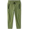imageThe Childrens Place Boys Soft Tech Pull On Jogger PantsOlive