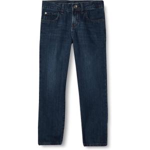 imageThe Childrens Place Boys Basic Straight Leg JeansDeep Blue Wash Single