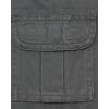 imageThe Childrens Place Boys Pull on Cargo PantsBlackFlaxGray SteelNew Navy 4pack
