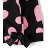 imageThe Childrens Place babygirls And Toddler Long Sleeve Active Shirt and Pant 2 Piece OutfitBlack Hearts