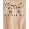 imageThe Childrens Place babygirls And Toddler Long Sleeve Active Shirt and Pant 2 Piece OutfitLeopard Sherpa