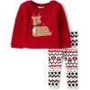 Holiday Reindeer Sherpa