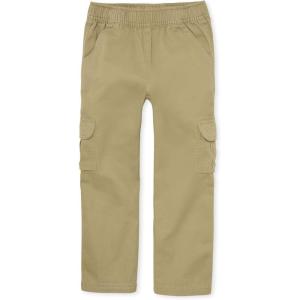 imageThe Childrens Place Boys Pull on Cargo PantsFlax Single