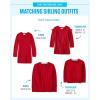 imageThe Childrens Place Baby Girls and Toddler Long Sleeve Sweater DressRed Cable Knit