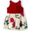 imageThe Childrens Place Baby Girls and Toddler Sleeveless Dressy DressesRed White Floral
