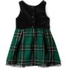 imageThe Childrens Place Baby Girls and Toddler Sleeveless Dressy DressesSpruceshad Plaid Velour