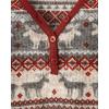 imageThe Childrens Place Baby Toddler 2 Piece Family Matching Thermal Pajamas SetsWinter Fairisle