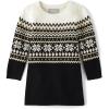 Black and White Fairisle