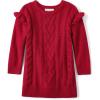 Red Cable Knit