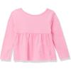 imageThe Childrens Place Baby Toddler Girls Long Sleeve Fashion Top MultisBright Pink