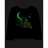 imageThe Childrens Place Baby Toddler Girls Long Sleeve Fashion Top MultisHalloween Print 2pack