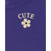 imageThe Childrens Place Baby Toddler Girls Long Sleeve Fashion Top MultisIris StripeIrisPurple Fox 3pack