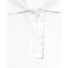 imageThe Childrens Place Girls Multipack Long Sleeve Ruffle Pique PolosWhite 2pack