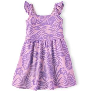 imageThe Childrens Place Baby Girls and Toddler Short Sleeve Everyday DressesLovely Lilac