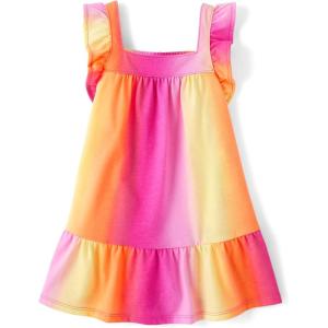 imageThe Childrens Place Baby Girls and Toddler Short Sleeve Everyday DressesPink Ombre