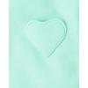 imageThe Childrens Place Baby Girls Long Sleeve Active Shirt and Pant 2 Piece OutfitMint Heart