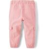 imageThe Childrens Place Baby Girls Cargo Jogger PantFuzzy Pink