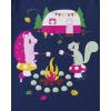 imageThe Childrens Place Baby Girls Cow Girl Graphic Long Sleeve Tee 2 PackFoxCamping 2pack