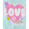 imageThe Childrens Place Baby Girls Cow Girl Graphic Long Sleeve Tee 2 PackHappyRainbowLove 3pack