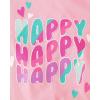 imageThe Childrens Place Baby Girls Cow Girl Graphic Long Sleeve Tee 2 PackHappyRainbowLove 3pack