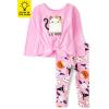 imageThe Childrens Place Baby Girls Long Sleeve Top and Pant 2 Piece SetLil Boo