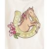 imageThe Childrens Place Baby Girls Short Sleeve Everday Casual Knit ShirtWestern 4pack